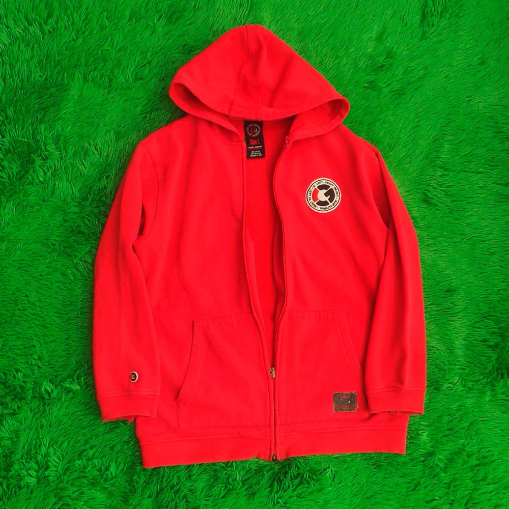 G unit Red jacket Hoodie